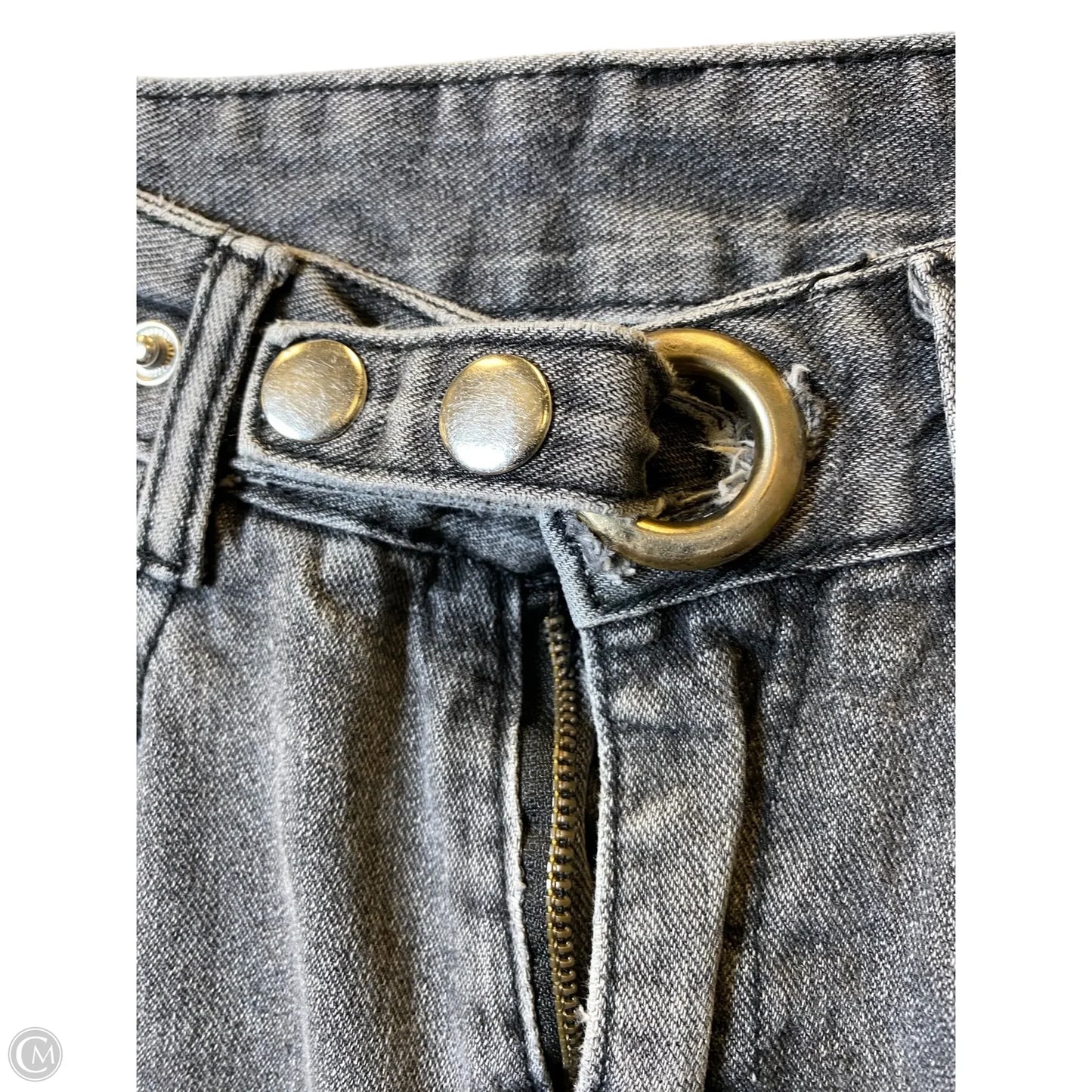 Jeans Straight By Cmc In Grey, Size: S