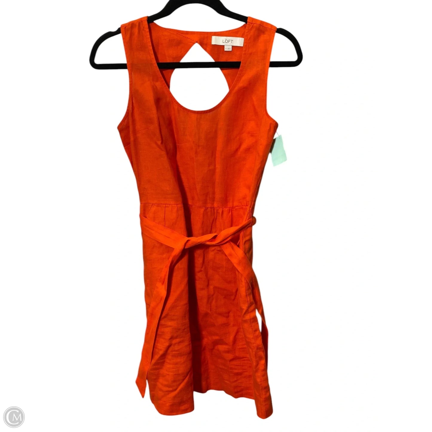 Dress Casual Short By Loft In Orange, Size: 0