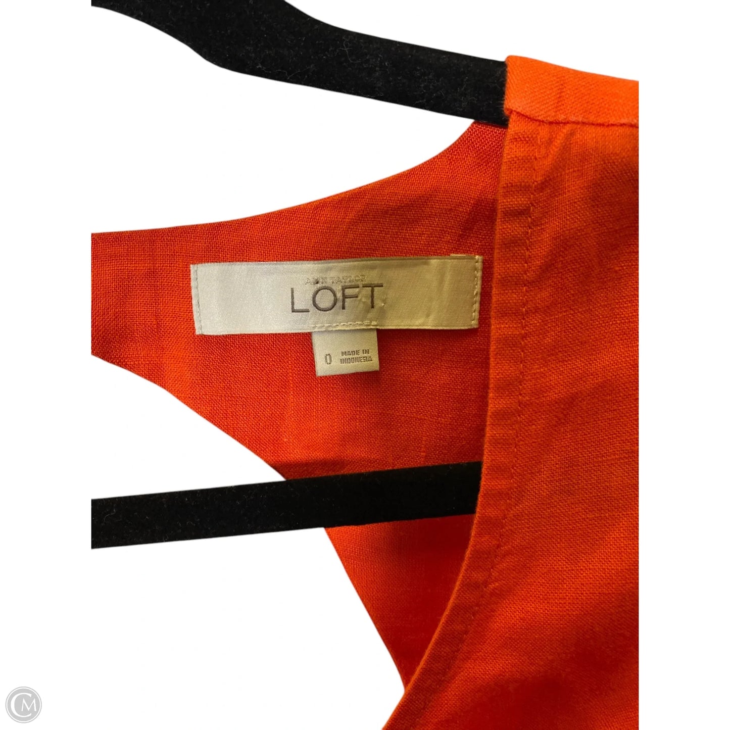 Dress Casual Short By Loft In Orange, Size: 0