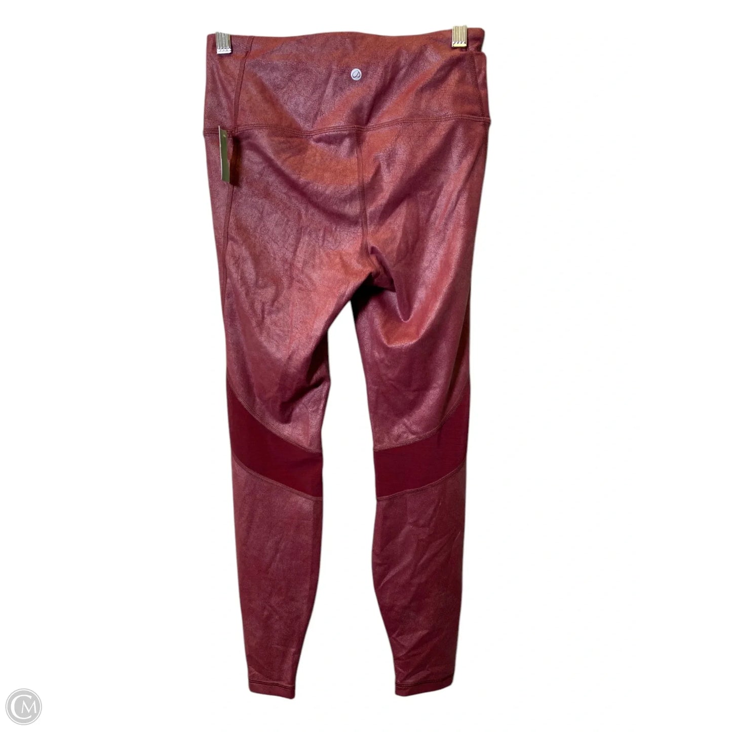 Athletic Leggings By Cmc In Red, Size: S