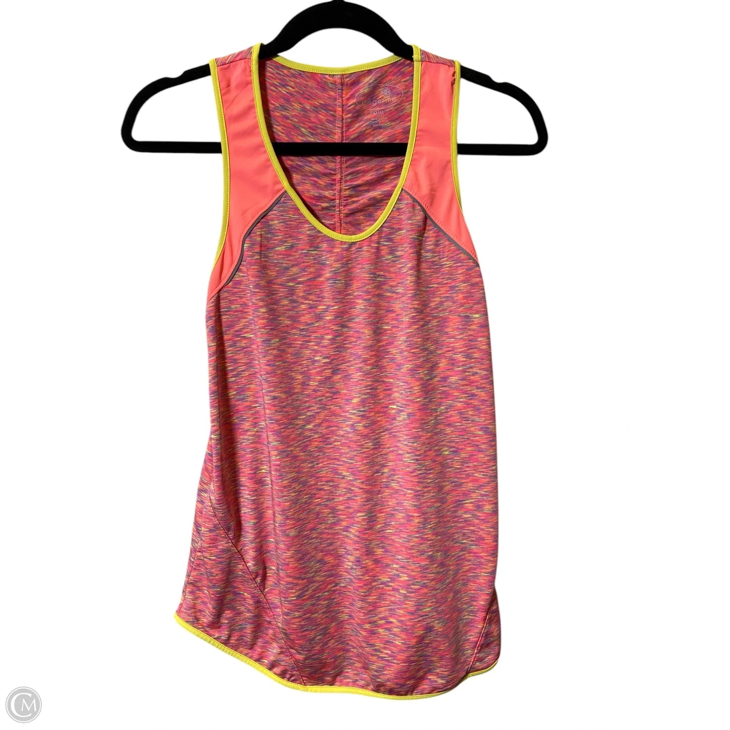 Athletic Tank Top By Tangerine In Orange, Size: M