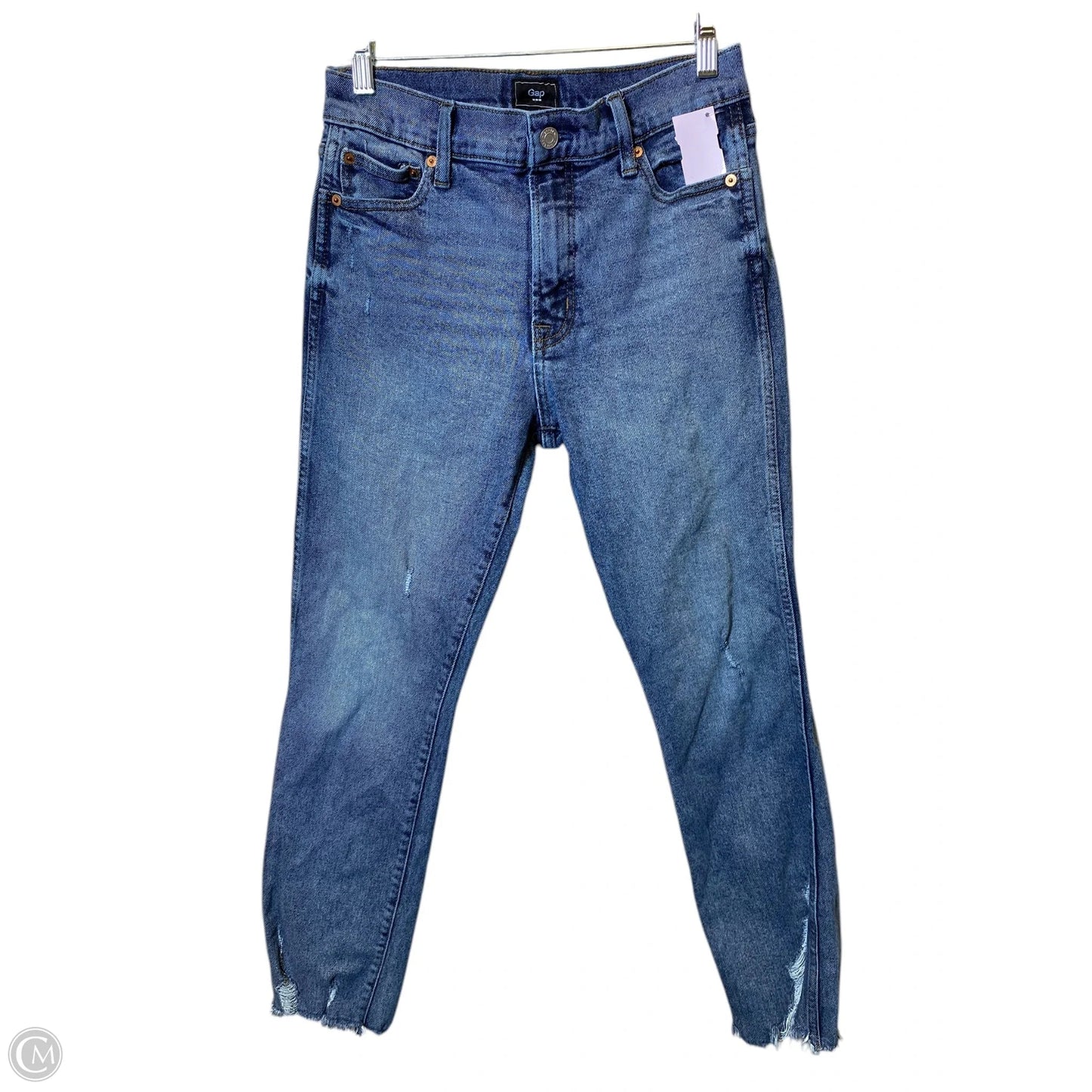 Jeans Skinny By Gap In Blue, Size: 6