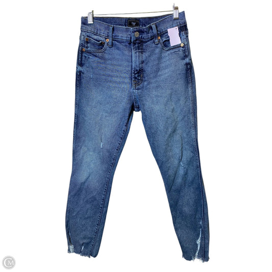 Jeans Skinny By Gap In Blue, Size: 6