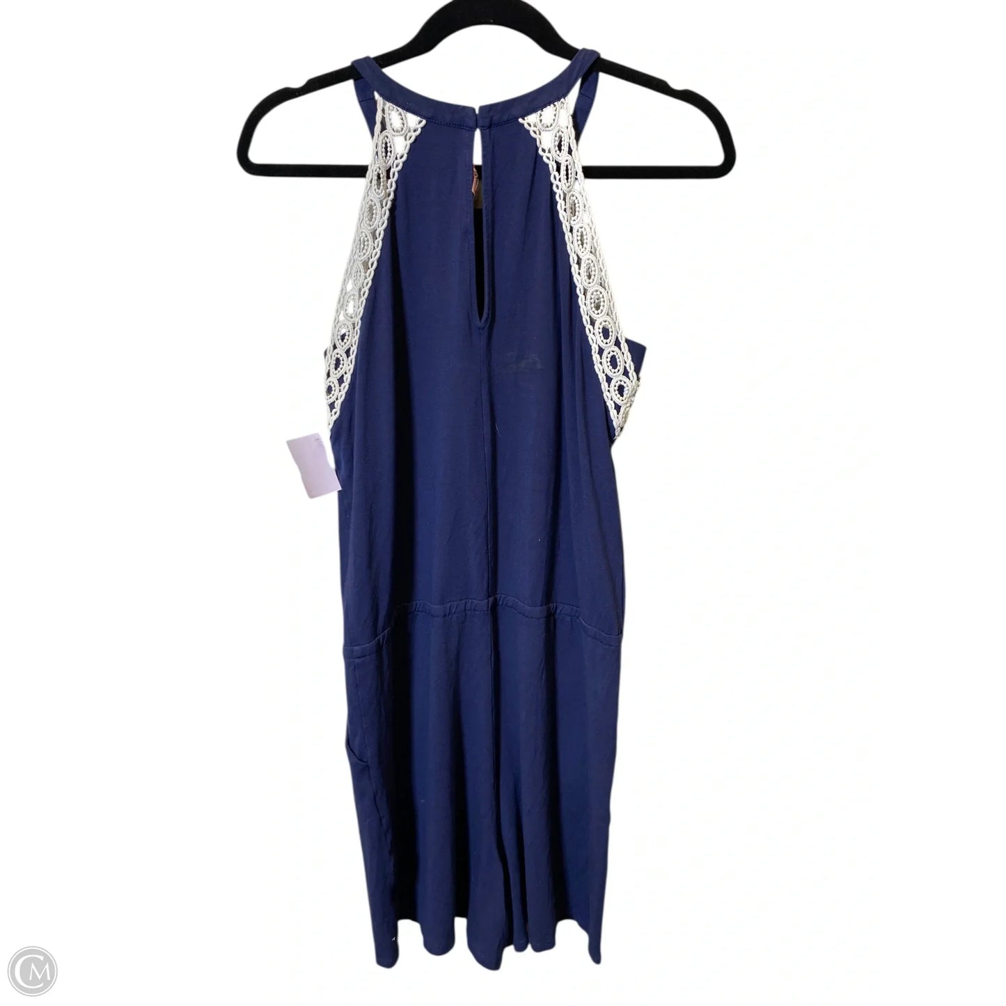 Romper Designer By Lilly Pulitzer In Navy, Size: S