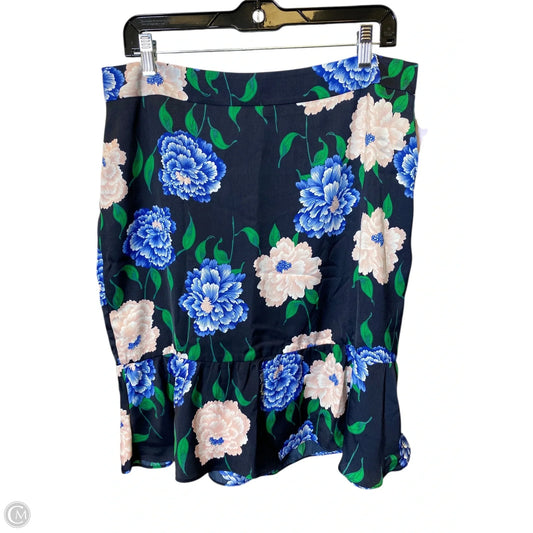 Skirt Mini & Short By Ann Taylor In Multi-colored, Size: 14p