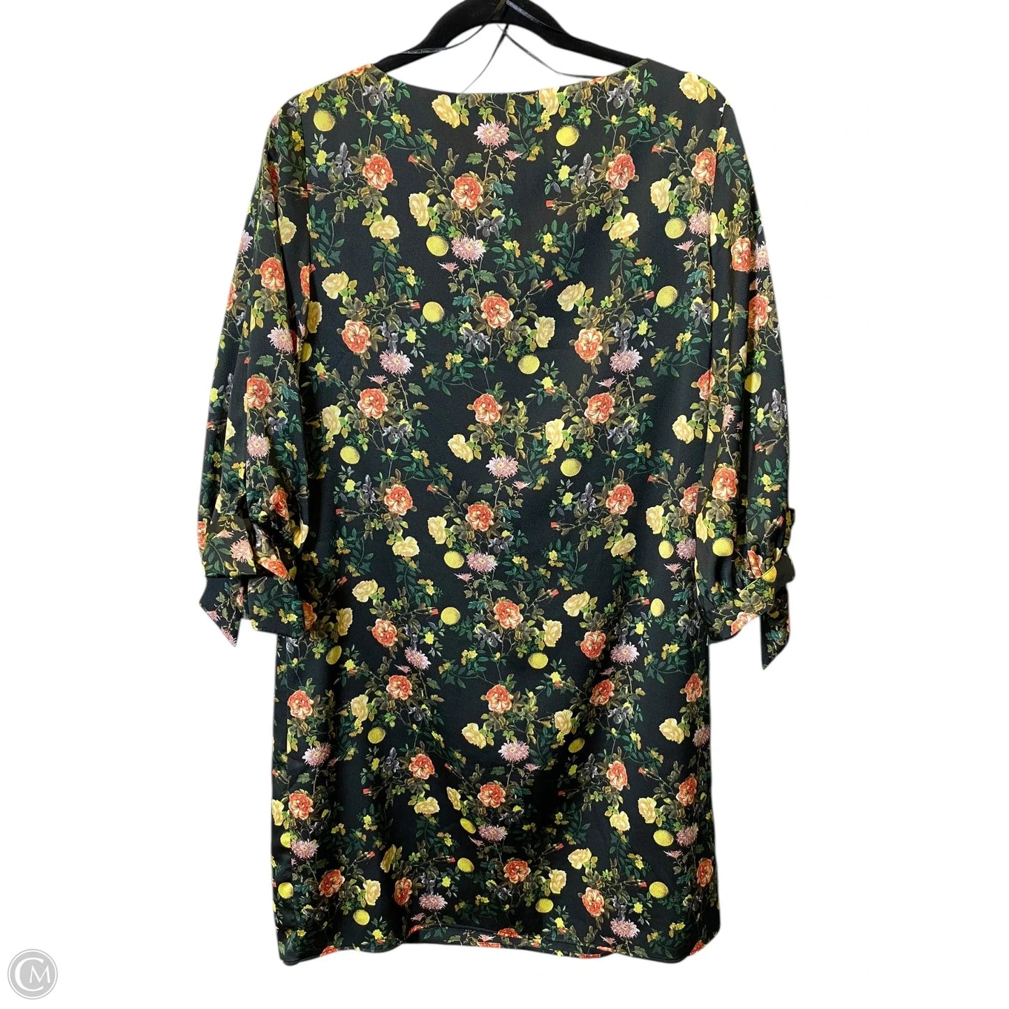 Dress Casual Midi By Ann Taylor In Polkadot Pattern, Size: L