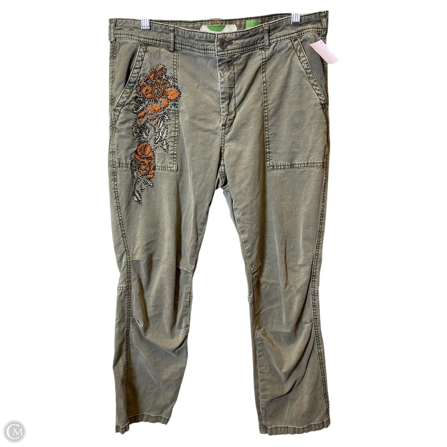 Pants Chinos & Khakis By Anthropologie In Green, Size: 12