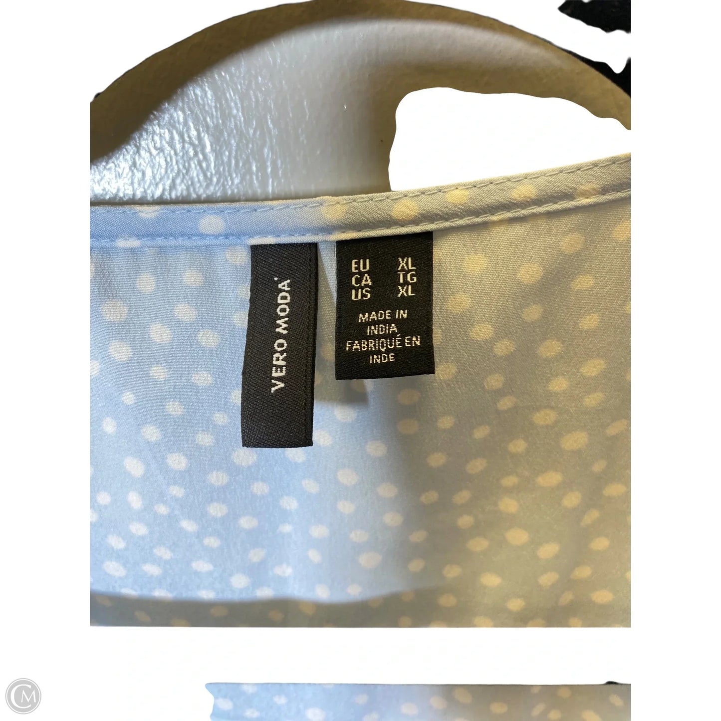 Dress Casual Midi By Vero Moda In Polkadot Pattern, Size: Xl