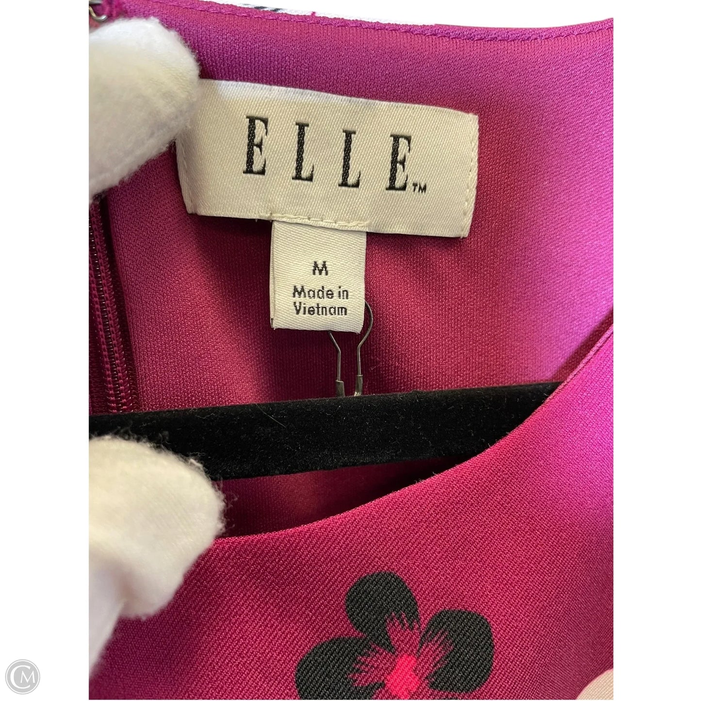 Dress Casual Midi By Elle In Floral Print, Size: M