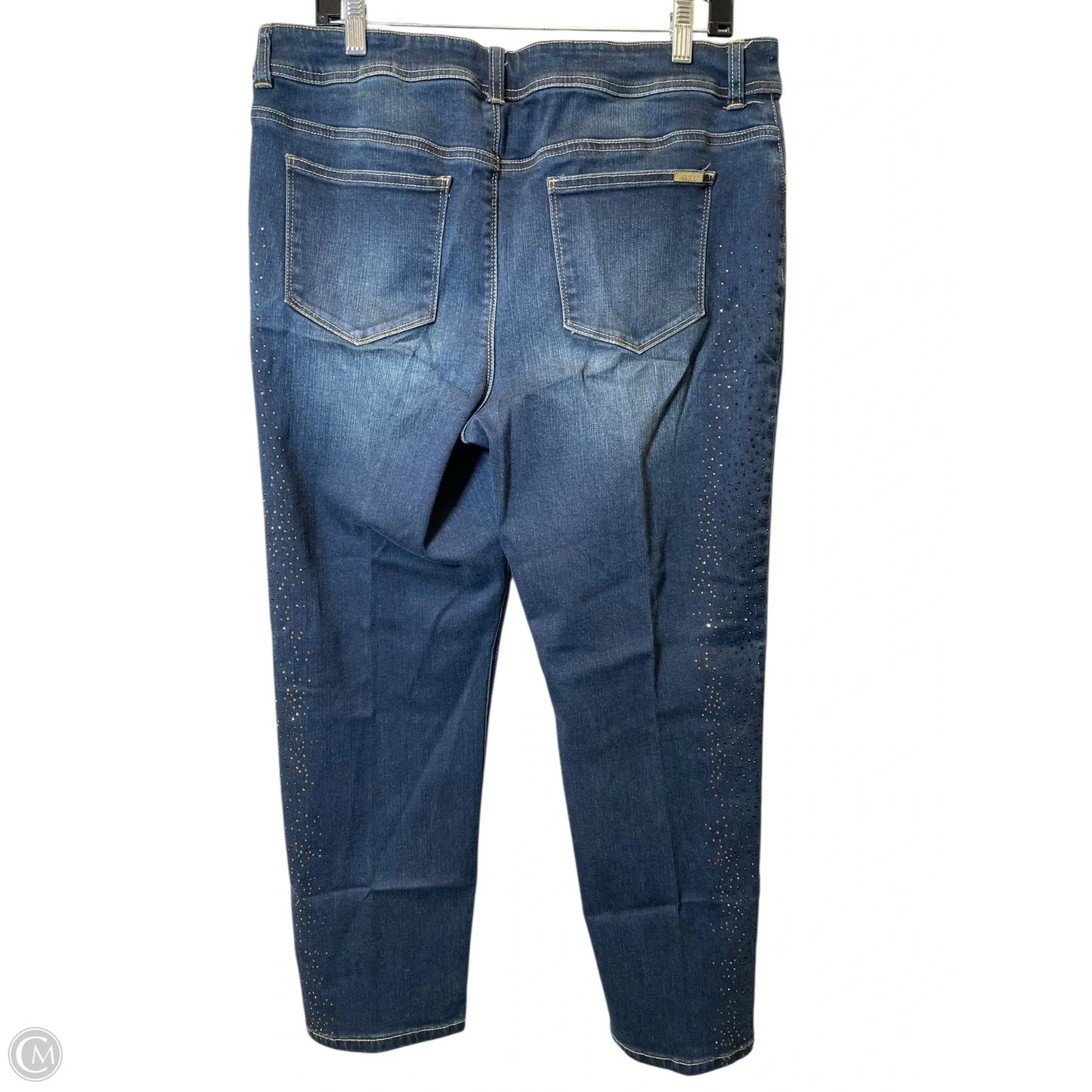 Jeans Cropped By Chicos In Blue, Size: L