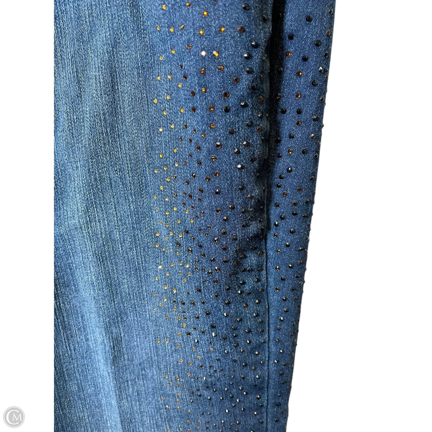 Jeans Cropped By Chicos In Blue, Size: L