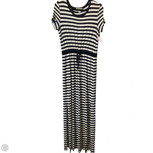 Dress Casual Maxi By Michael By Michael Kors In Striped Pattern, Size: M