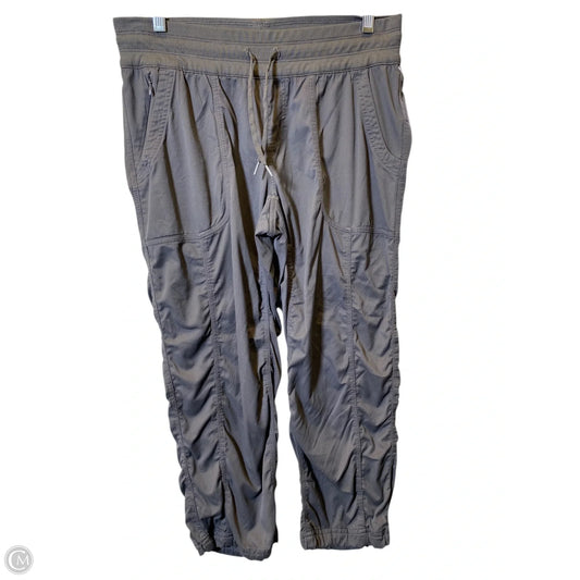 Athletic Capris By The North Face In Grey, Size: M