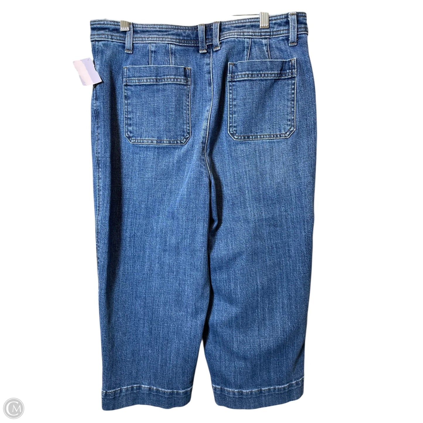 Jeans Cropped By Talbots In Blue, Size: 12