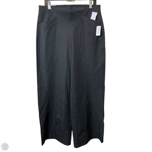 Pants Wide Leg By Old Navy In Black, Size: L
