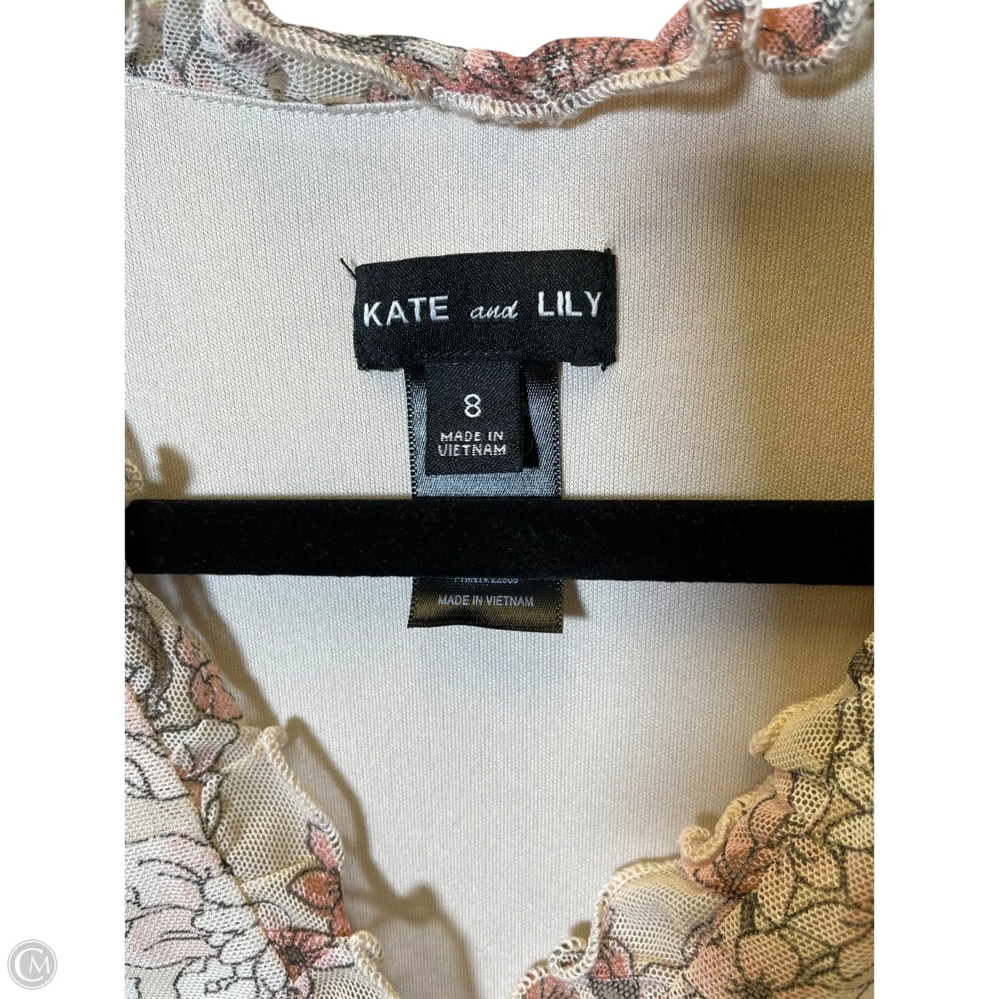 Dress Casual Maxi By Cmc In Floral Print, Size: 8