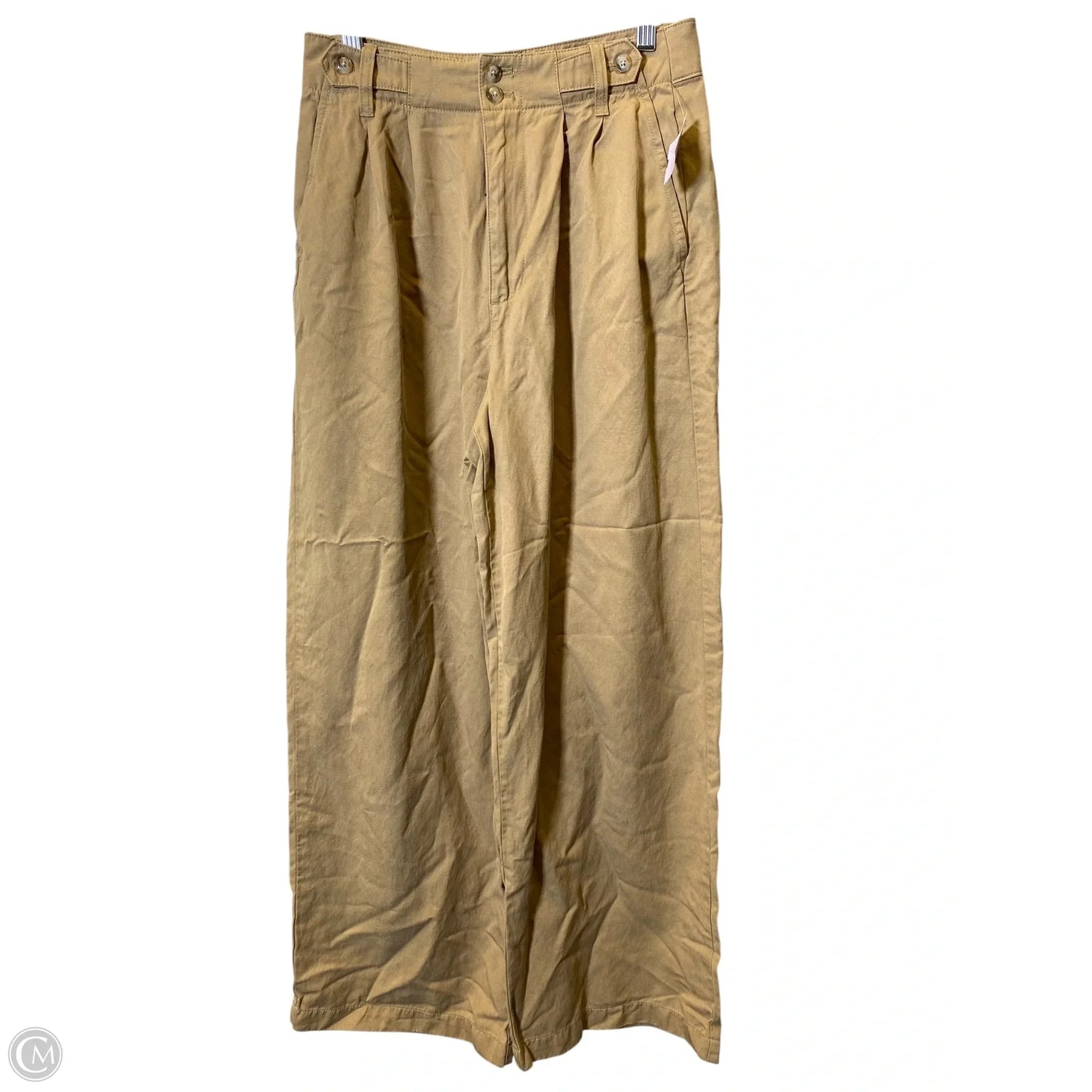 Pants Wide Leg By Madewell In Beige, Size: 2