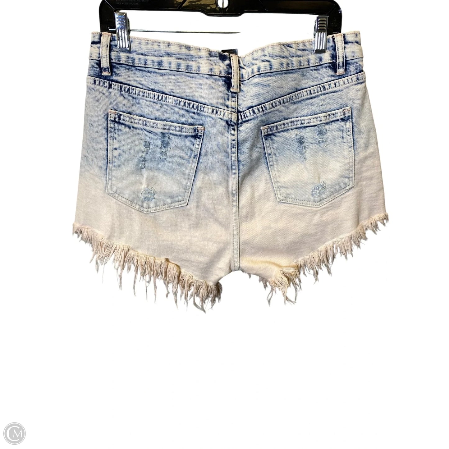 Shorts By Fashion Nova In Ombre Print, Size: Xl