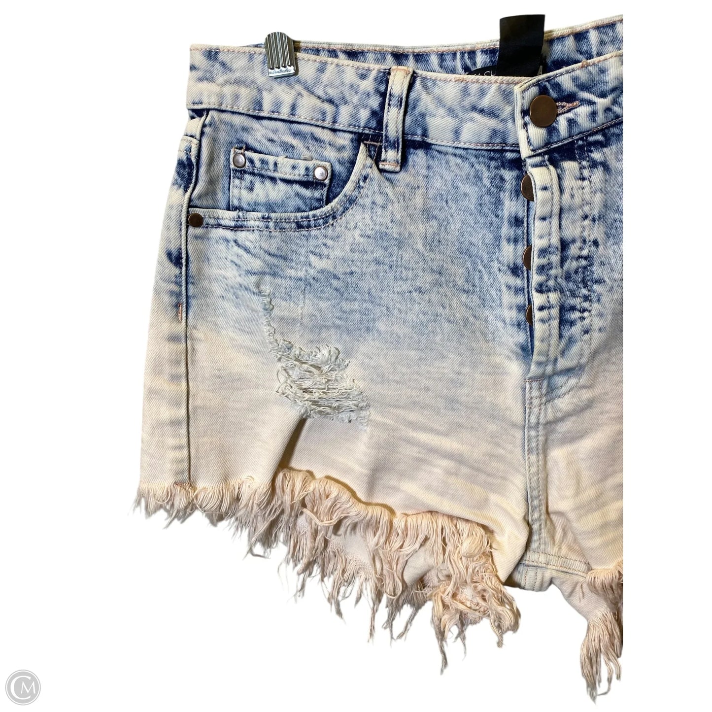 Shorts By Fashion Nova In Ombre Print, Size: Xl
