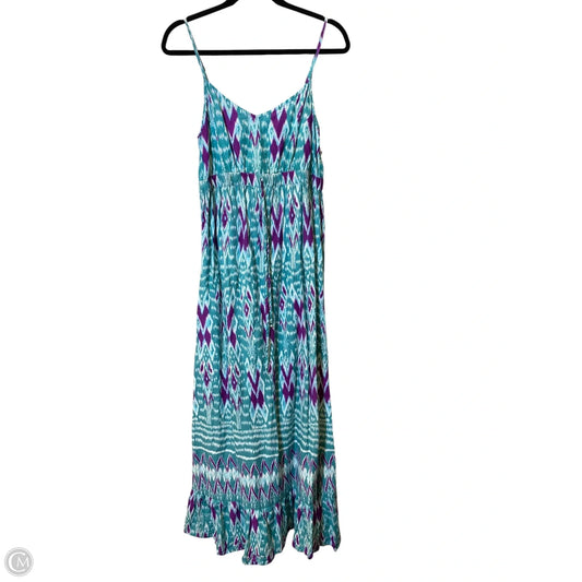 Dress Casual Midi By World Market In Multi-colored, Size: M