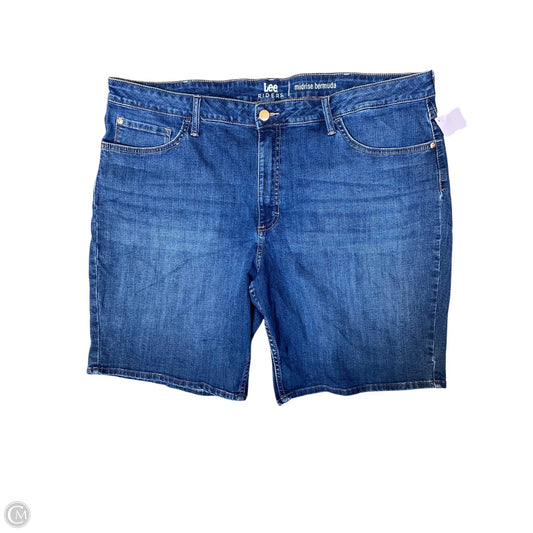 Shorts By Lee In Blue, Size: 22