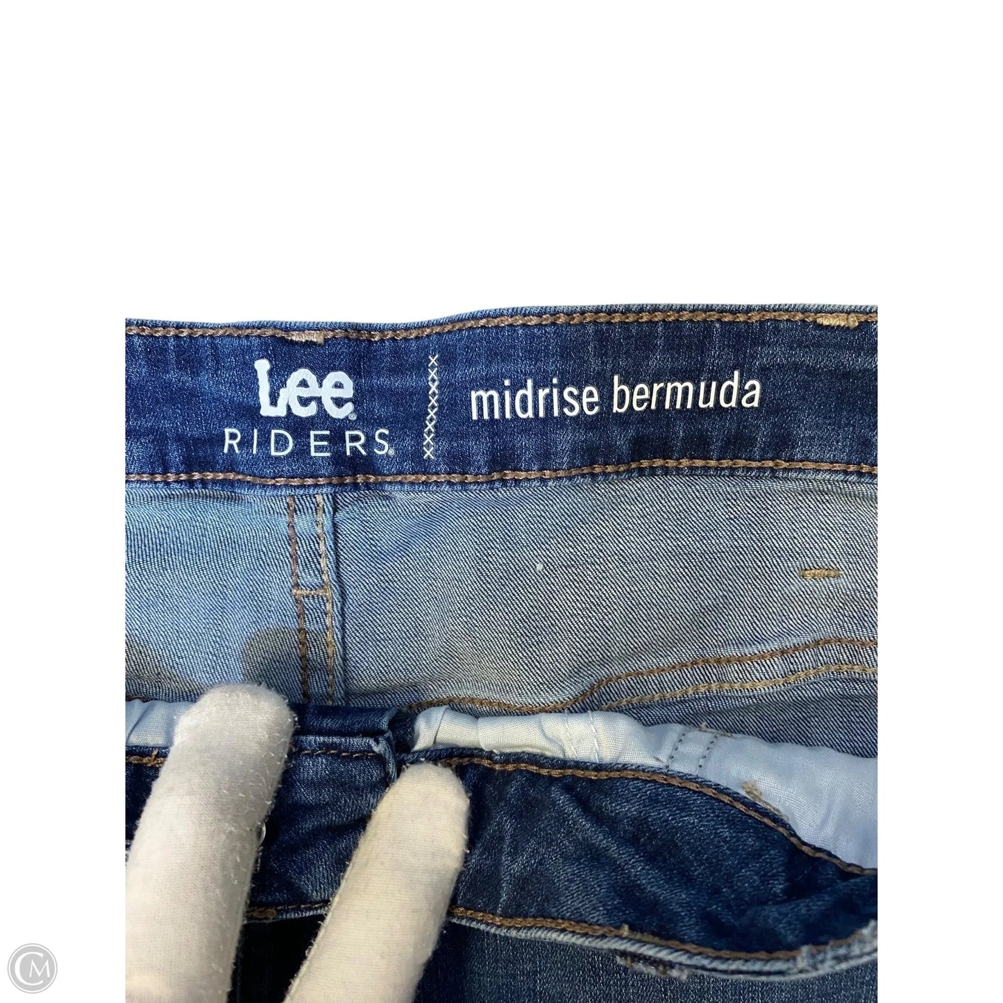 Shorts By Lee In Blue, Size: 22