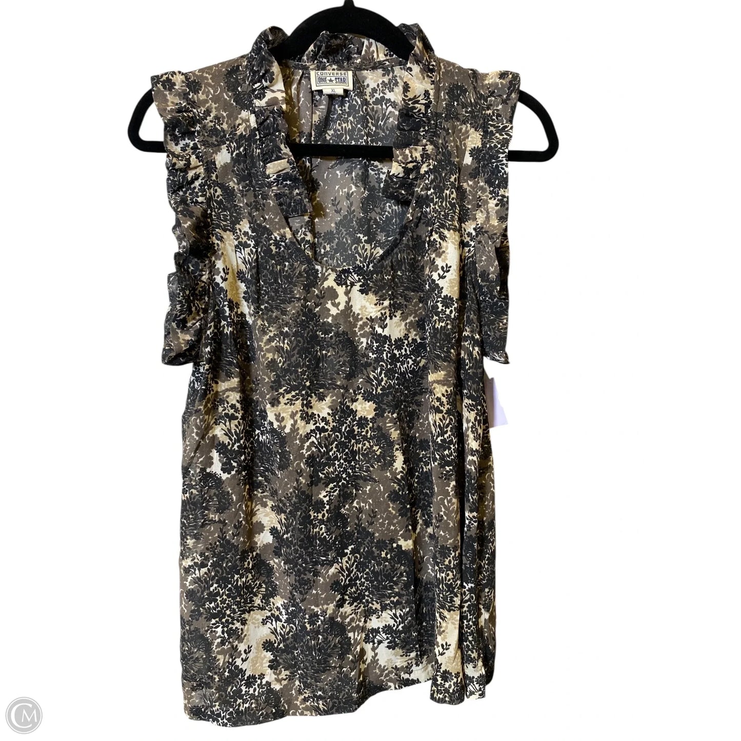 Top Sleeveless By Converse In Multi-colored, Size: Xl