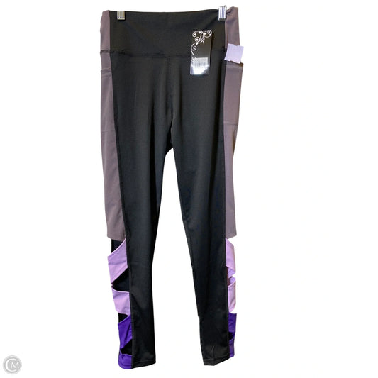 Athletic Leggings By Cmc In Multi-colored, Size: M