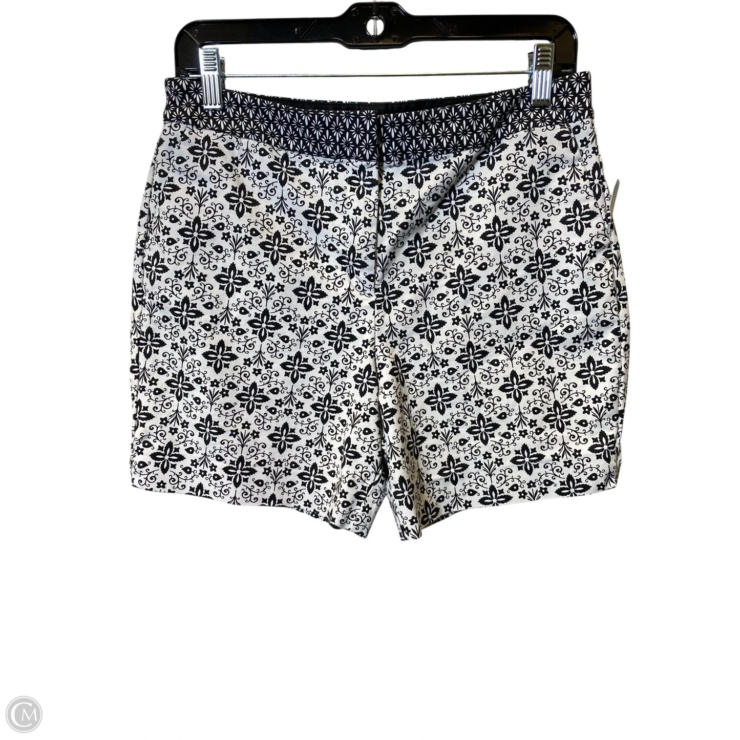 Shorts By Boden In Black & White, Size: S