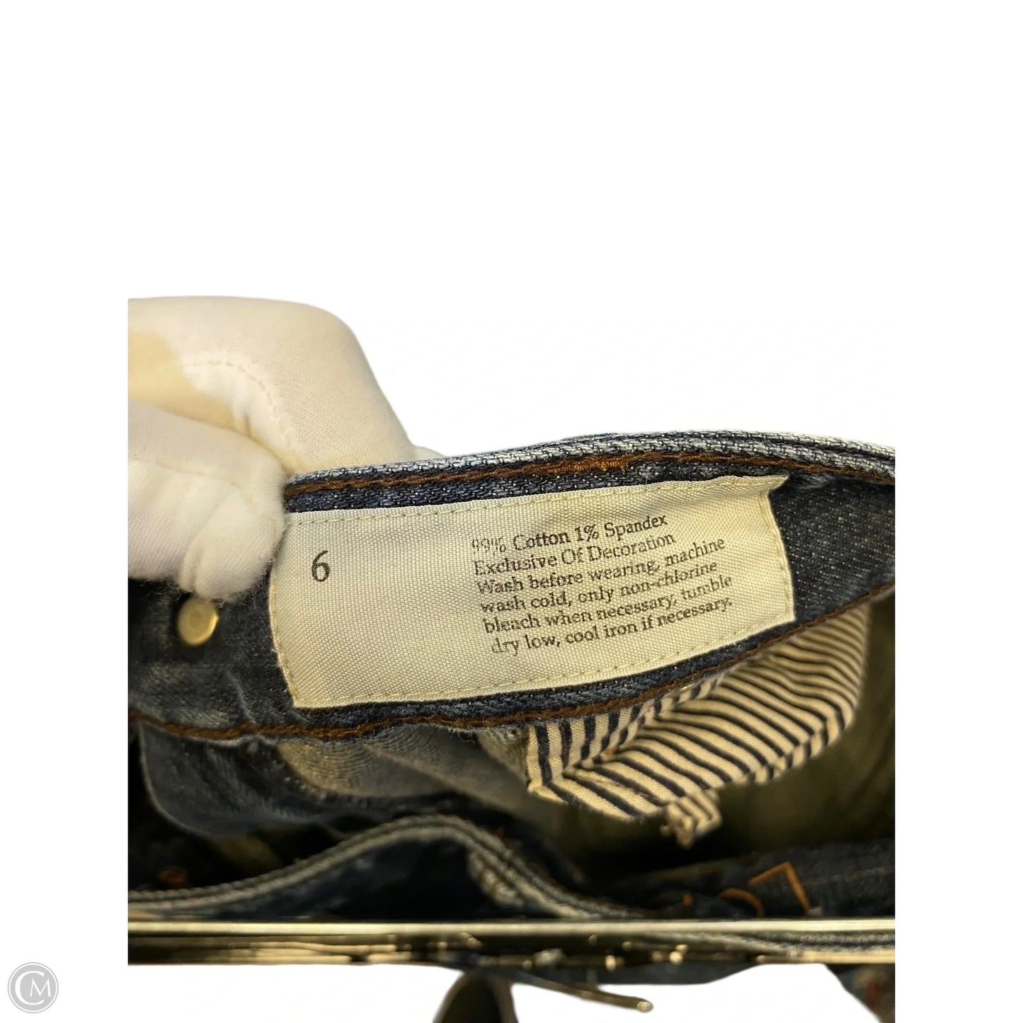 Jeans Flared By Loft In Blue, Size: 6