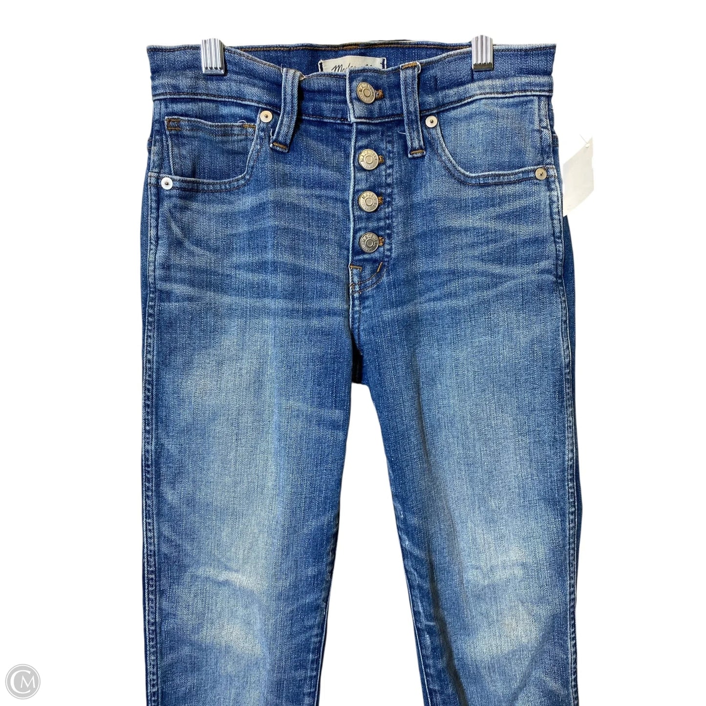 Jeans Straight By Madewell In Blue, Size: 0