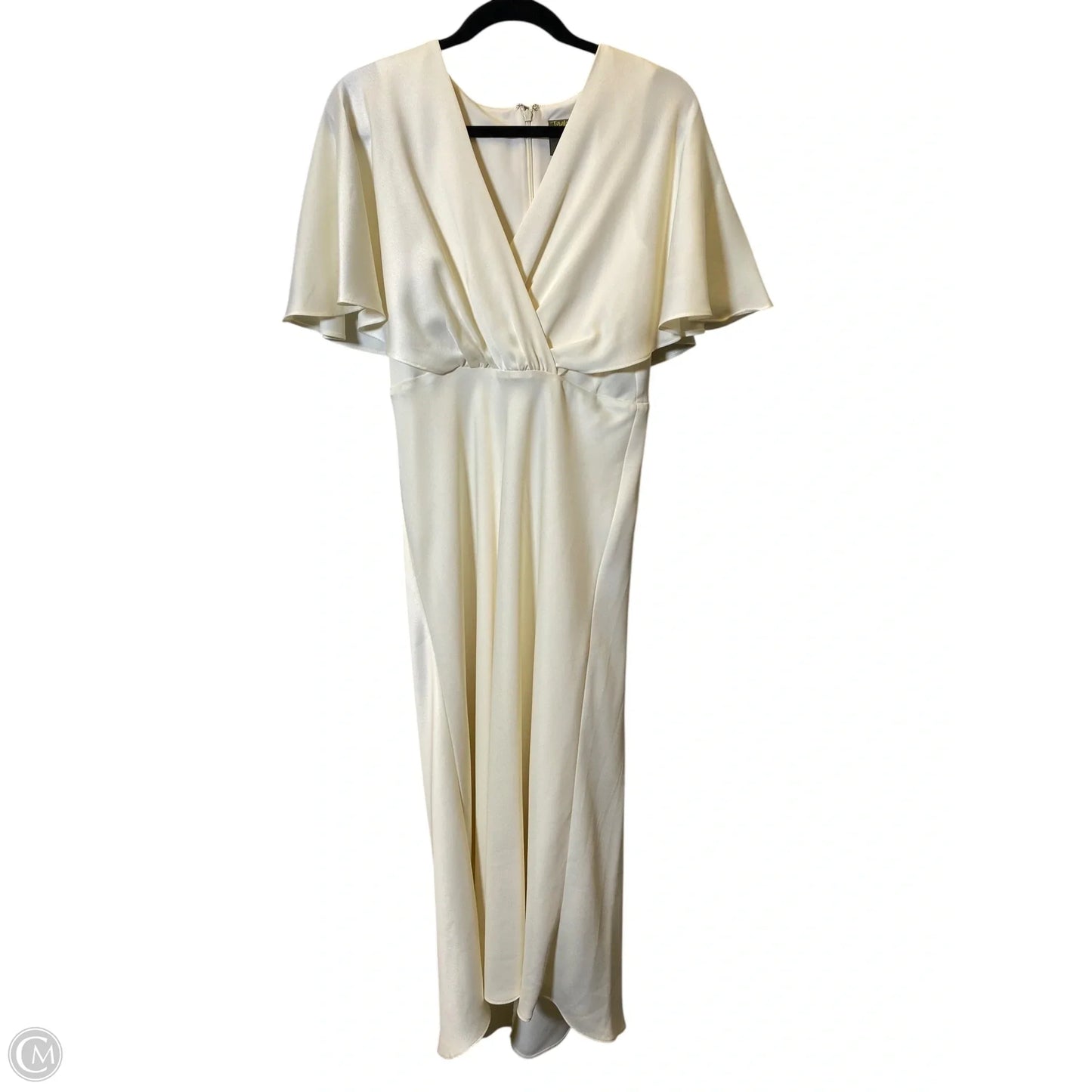 Dress Casual Maxi By Taylor In Cream, Size: 10