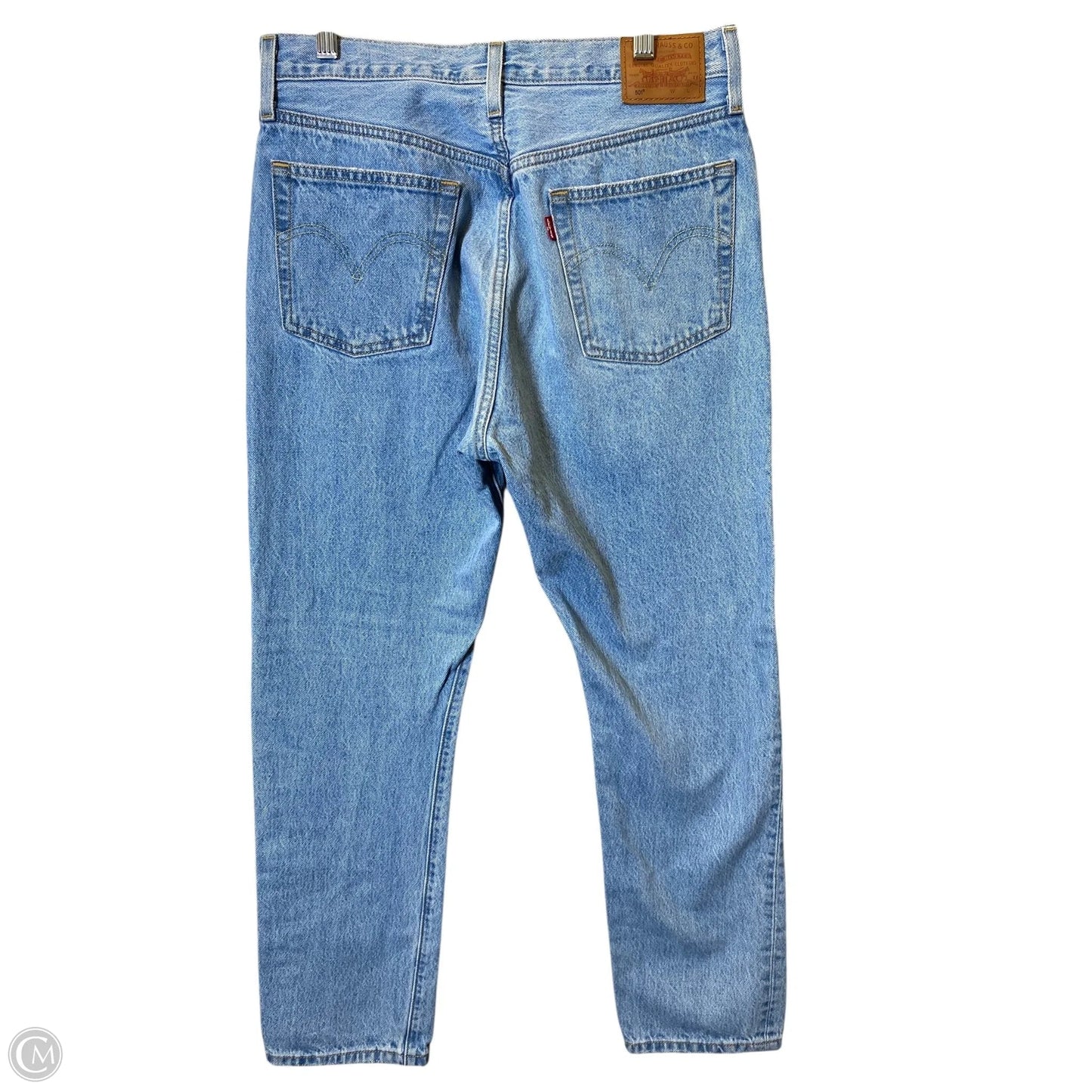 Jeans Straight By Levis In Blue, Size: 10