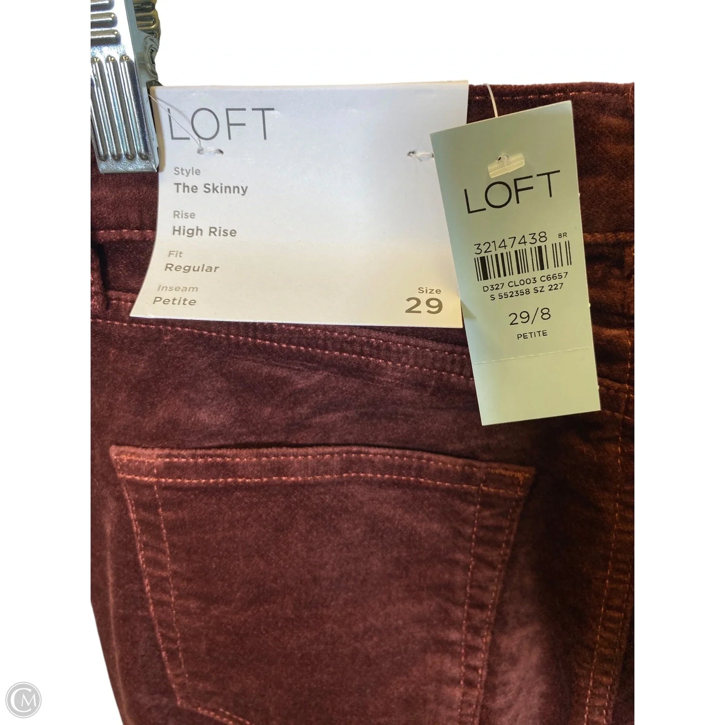 Pants Corduroy By Loft In Brown, Size: 8