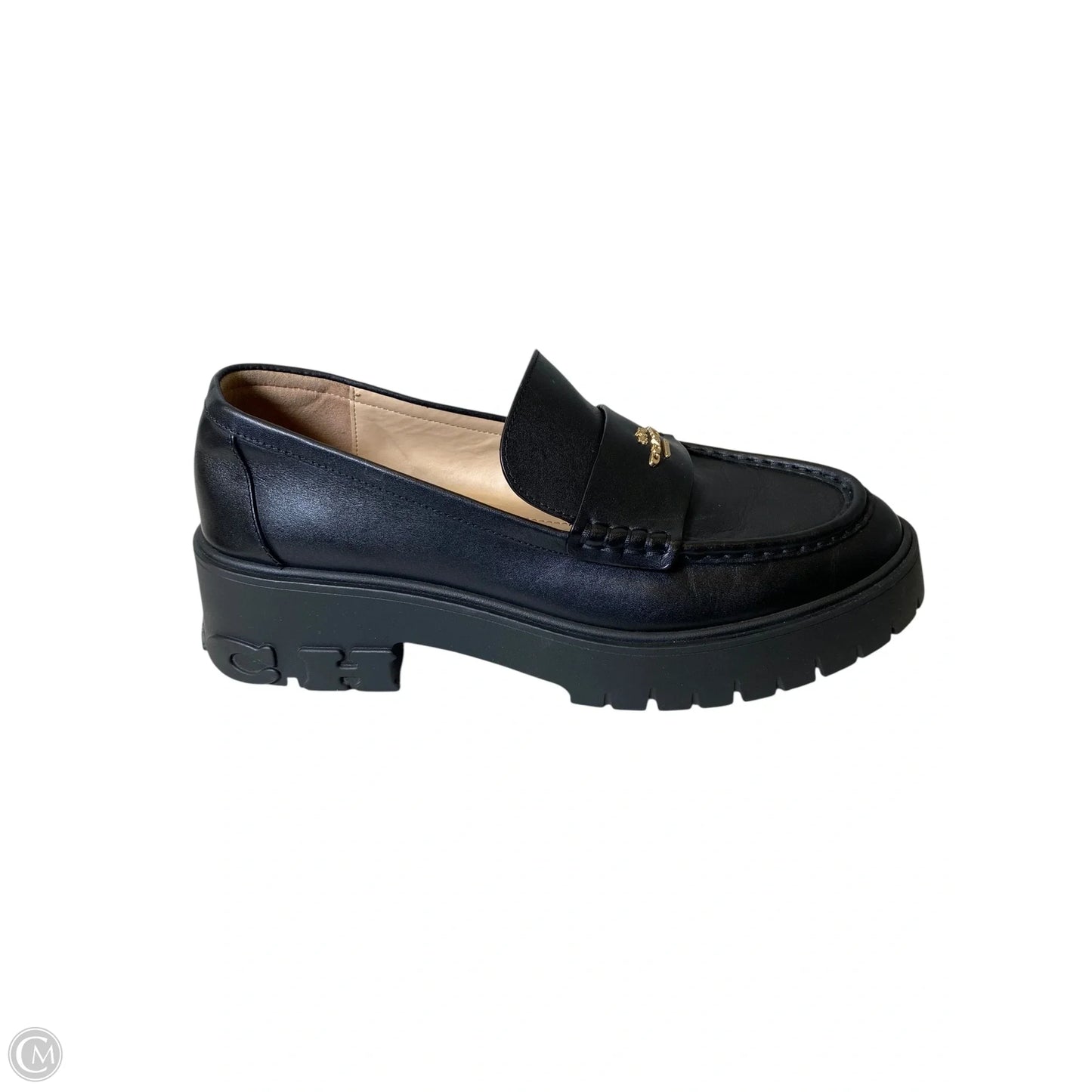 Shoes Designer By Coach In Black, Size: 10