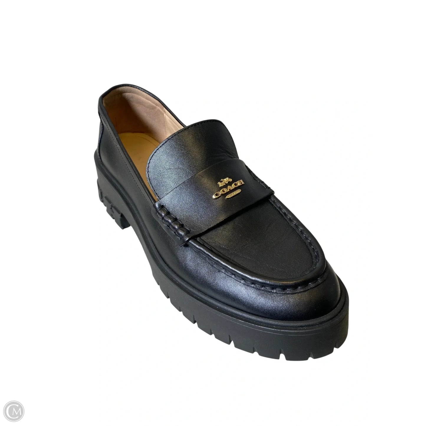 Shoes Designer By Coach In Black, Size: 10