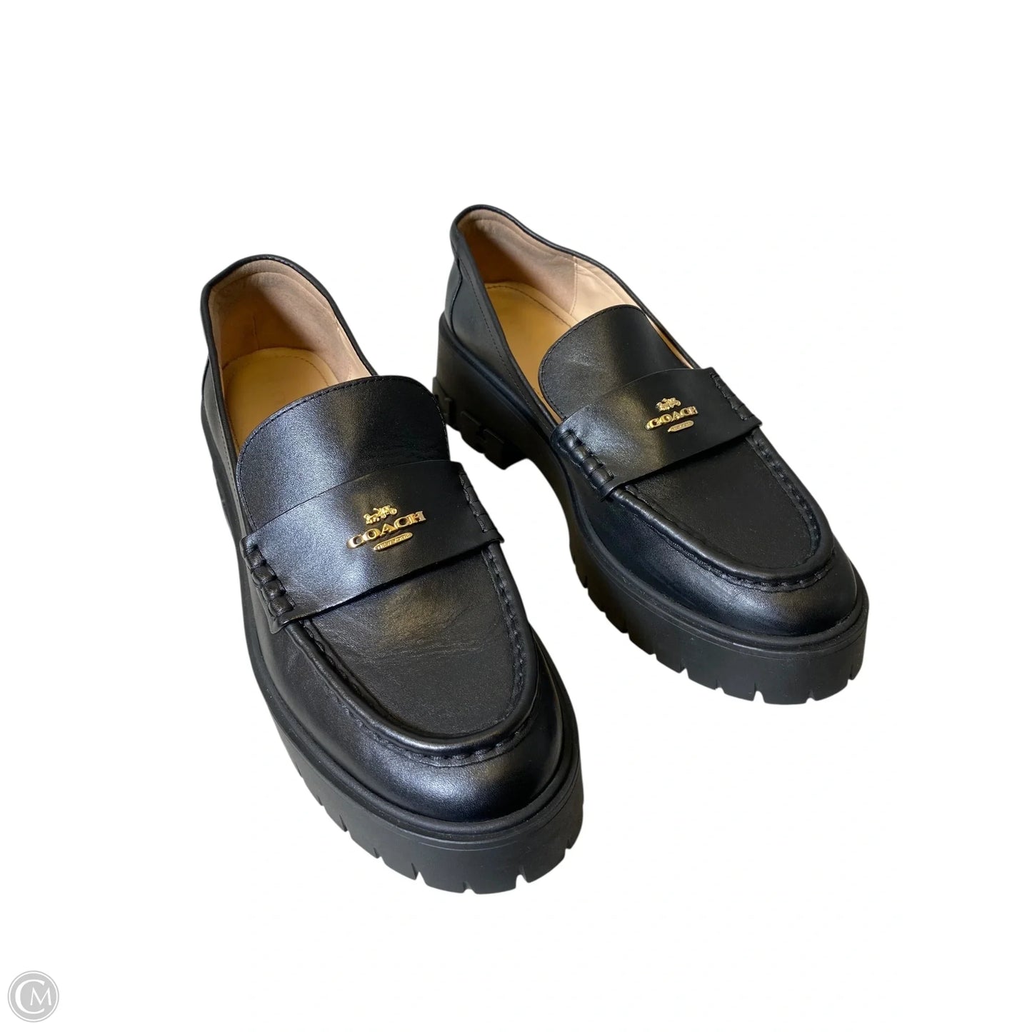 Shoes Designer By Coach In Black, Size: 10