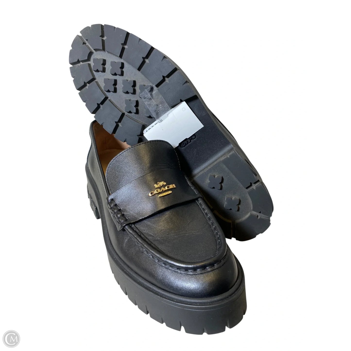 Shoes Designer By Coach In Black, Size: 10
