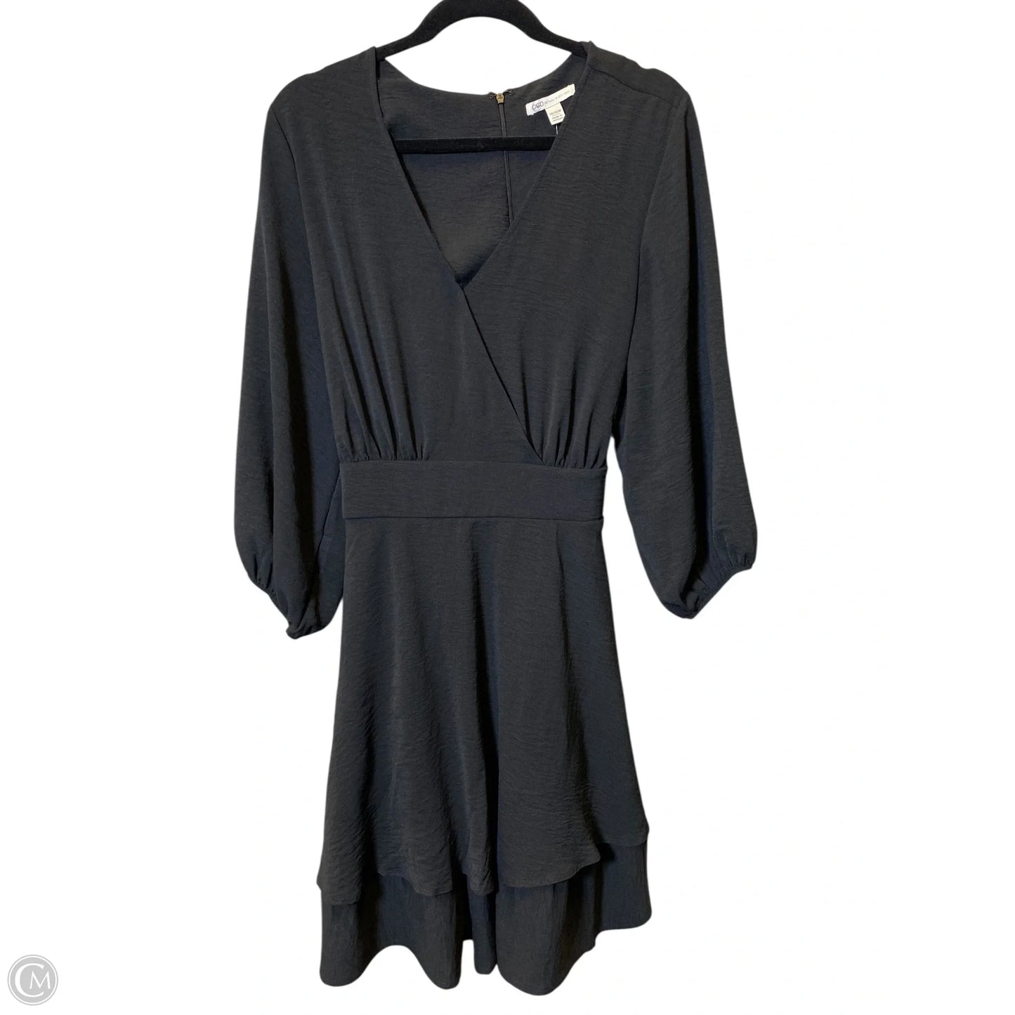 Dress Casual Midi By Cato In Black, Size: Xl