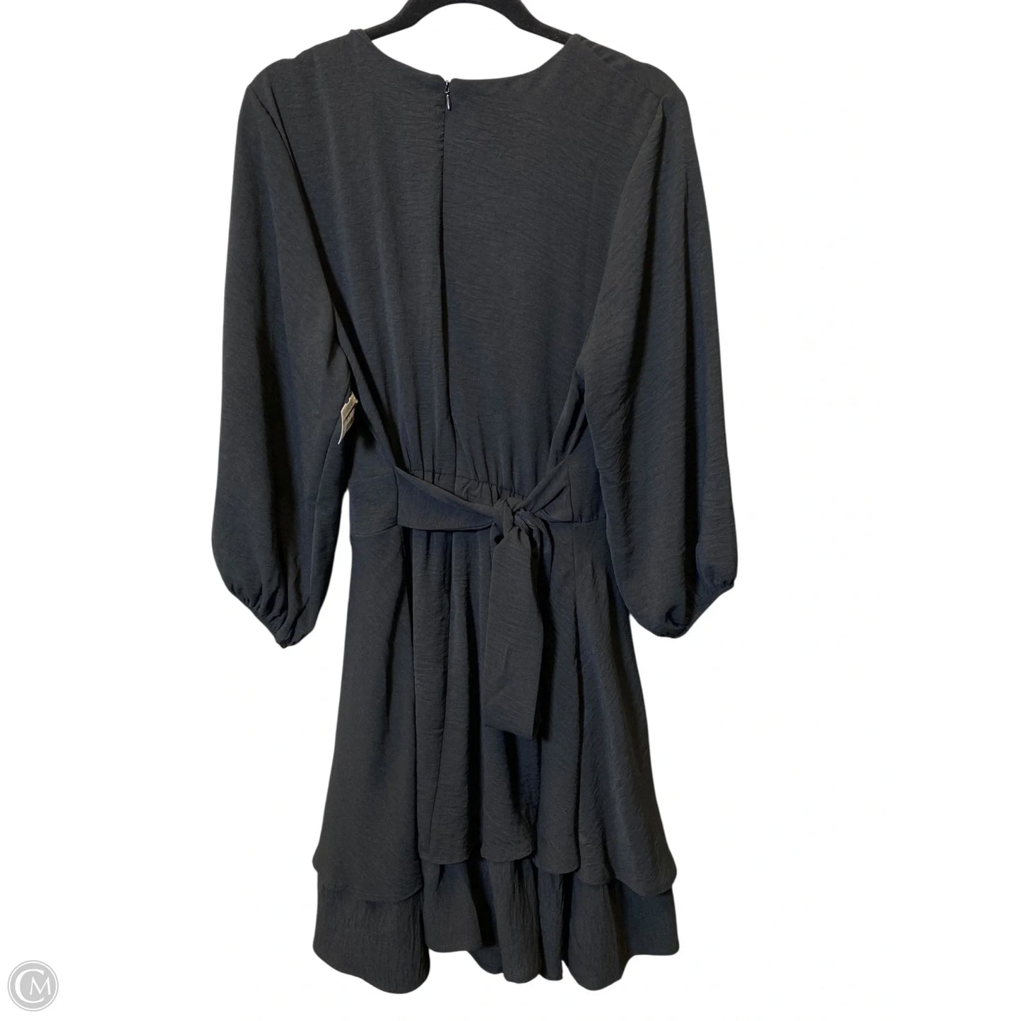 Dress Casual Midi By Cato In Black, Size: Xl