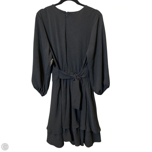Dress Casual Midi By Cato In Black, Size: Xl
