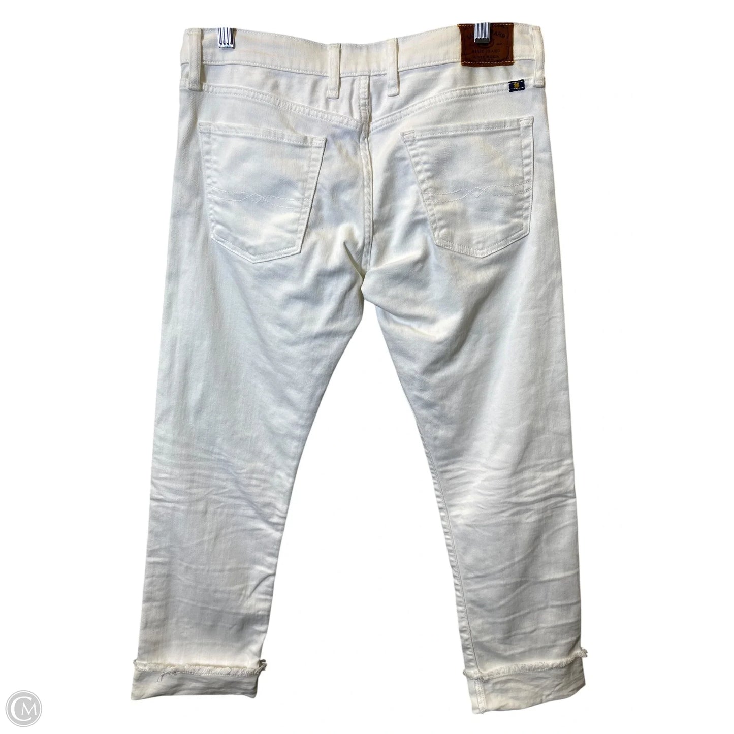 Jeans Cropped By Lucky Brand In White, Size: 6