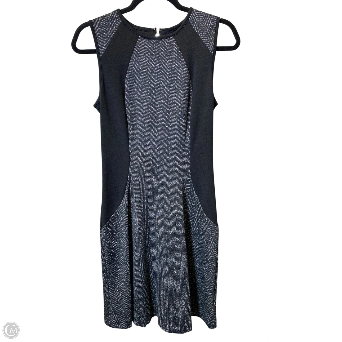 Dress Designer By Michael Kors In Black & Grey, Size: 2