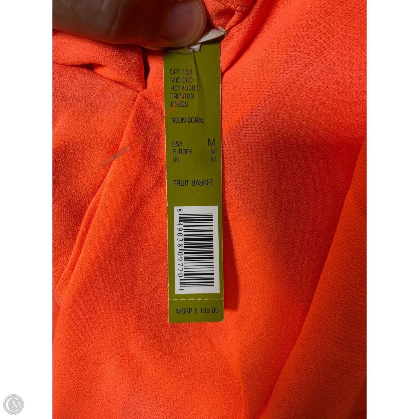 Dress Party Short By Gianni Bini In Orange, Size: M