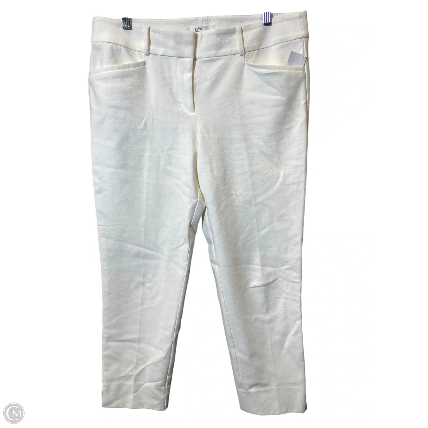 Pants Dress By Loft In White, Size: 10