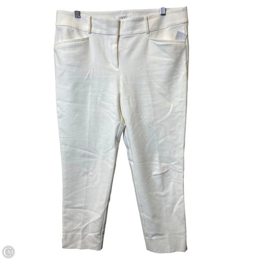 Pants Dress By Loft In White, Size: 10