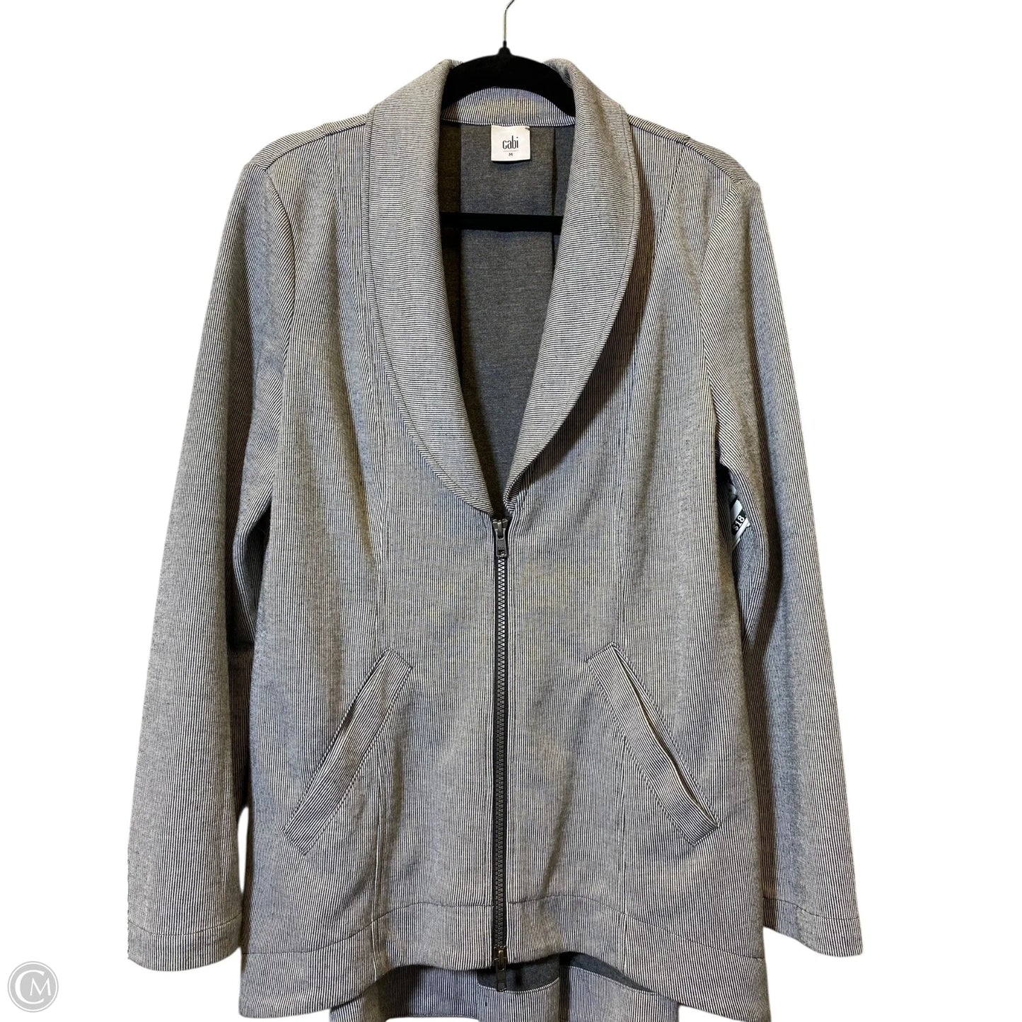 Jacket Other By Cabi In Grey, Size: M