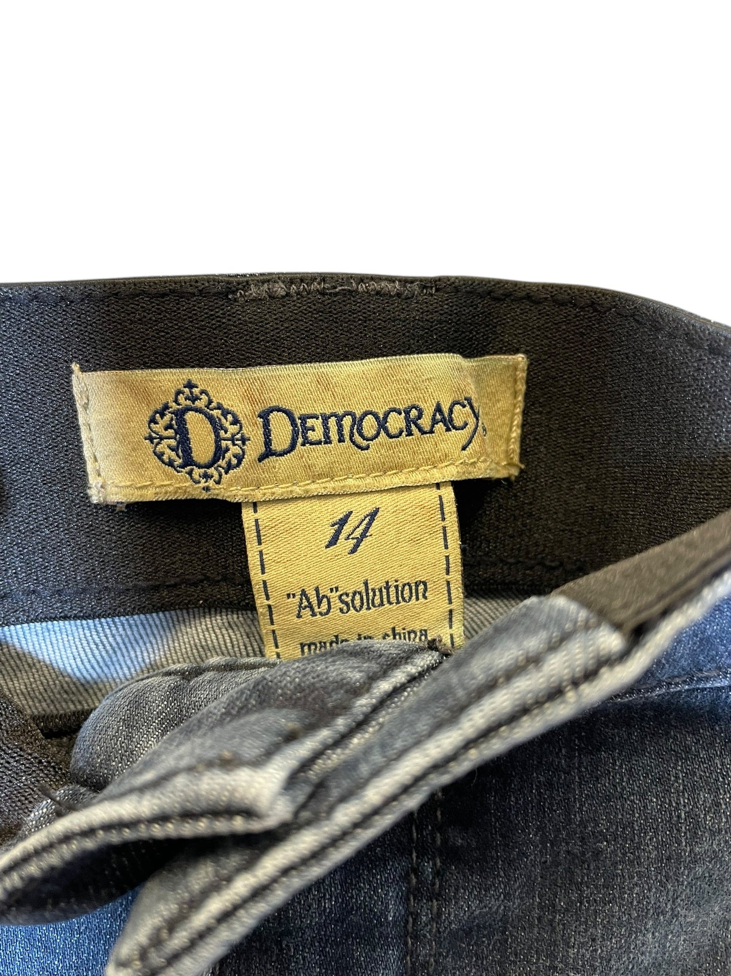 Jeans Straight By Democracy In Blue, Size: 14