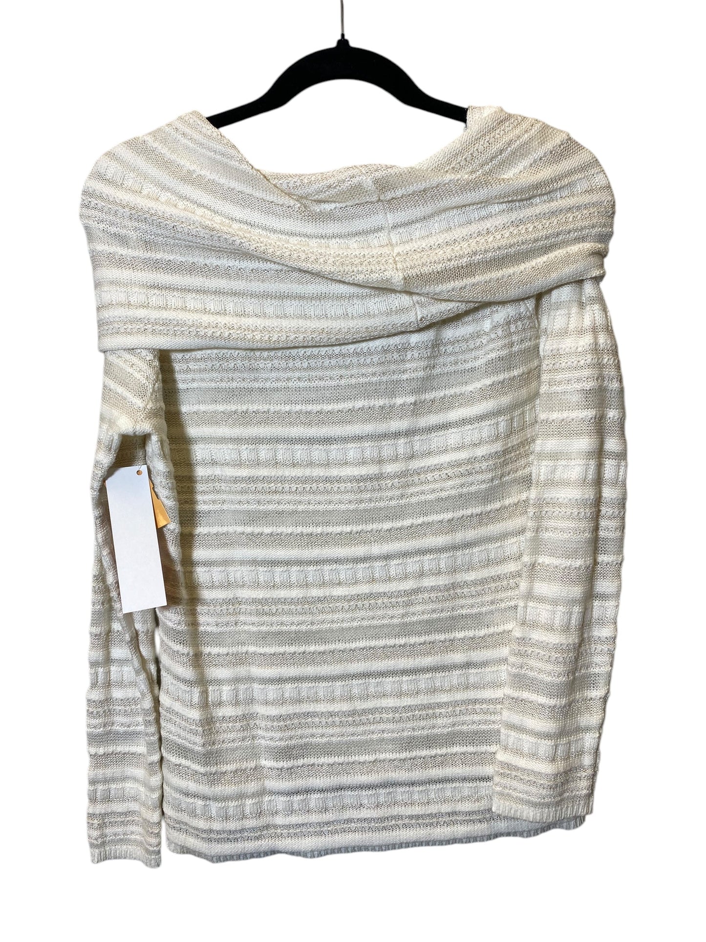 Sweatshirt Collar By Maurices In Cream, Size: M