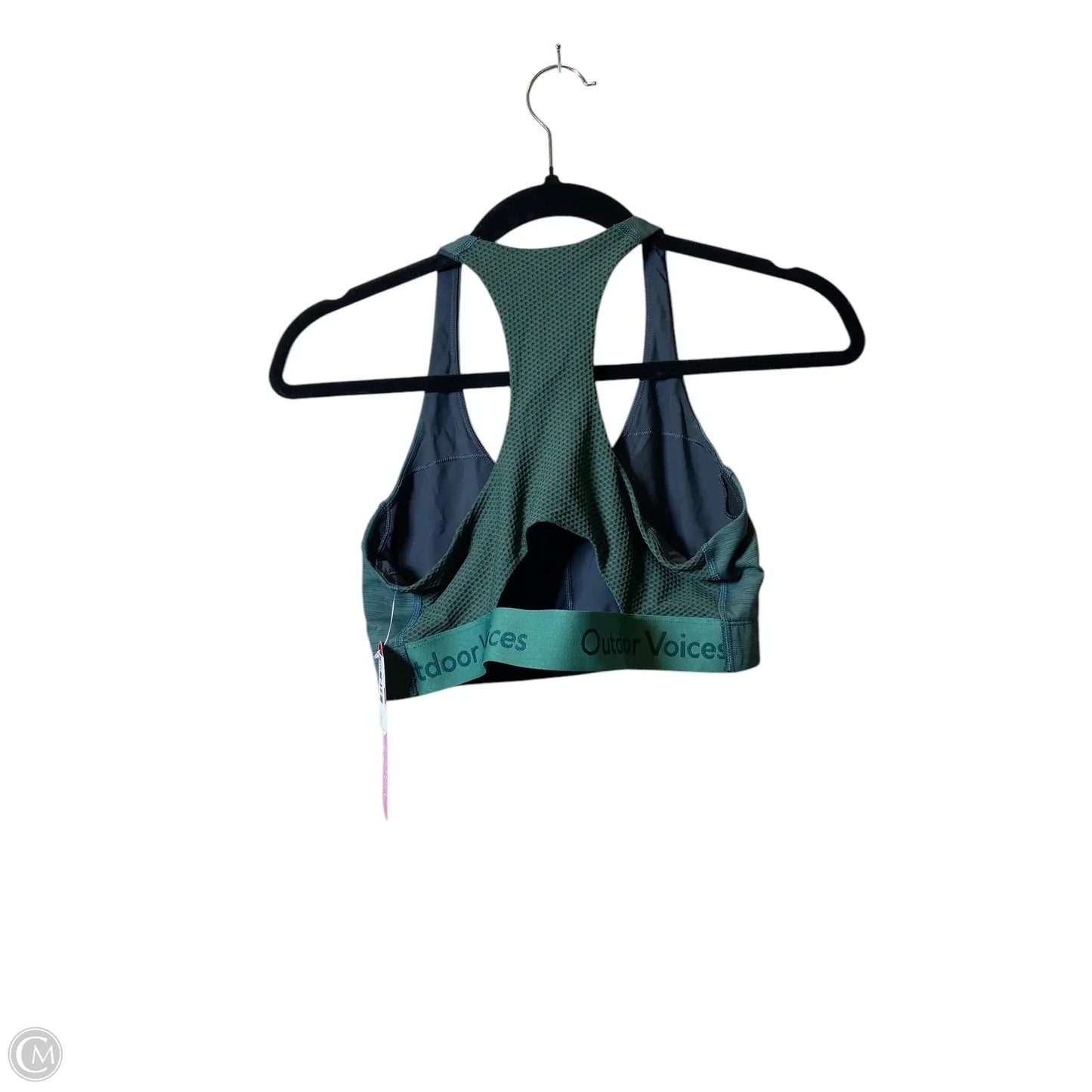 Athletic Bra By Outdoor Voices In Green, Size: M